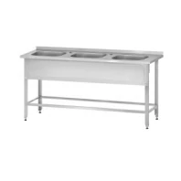 Ванна моечная ВМЦн 1500 «Norma Zn» м/о 400x400x250/3 (ножка угловая)
